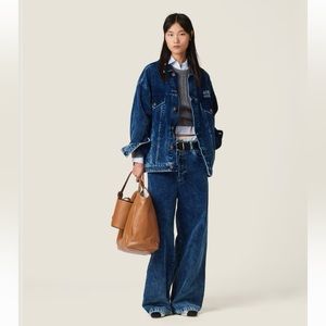 Washed velvet blouson jacket